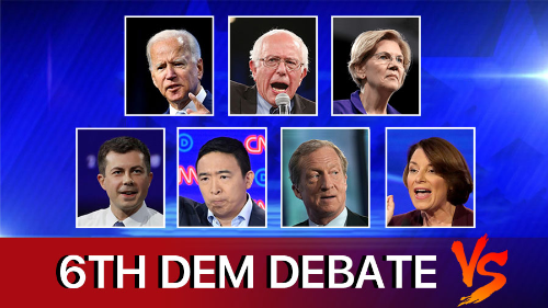 6th Democratic Presidential Primary Debate in Los Angeles