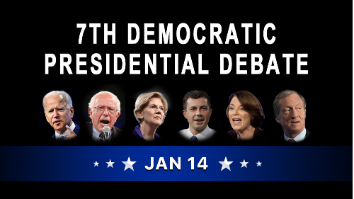 7th Democratic Presidential Primary Debate in Des Moines
